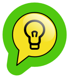 idea yellow icon