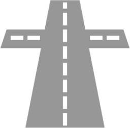 intersection road icon