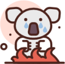 koala cry icon