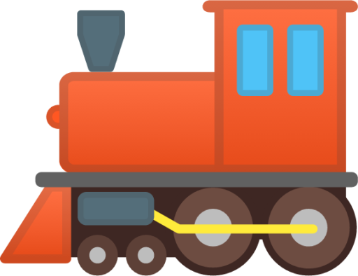 locomotive emoji