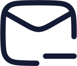 mail minus icon