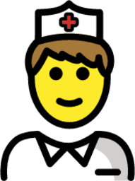 male nurse emoji