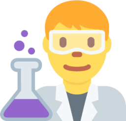 man scientist emoji