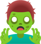 man zombie emoji