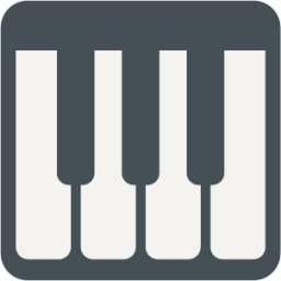 musical keyboard emoji