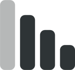 network cellular signal good rtl symbolic icon