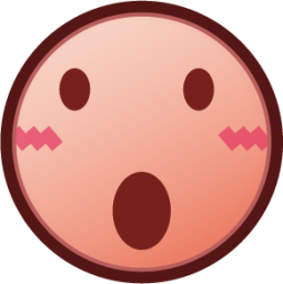 open mouth (plain) emoji