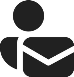 Person Mail icon