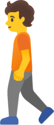 person walking emoji