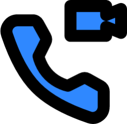 phone video call icon