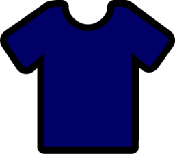 plain navy icon