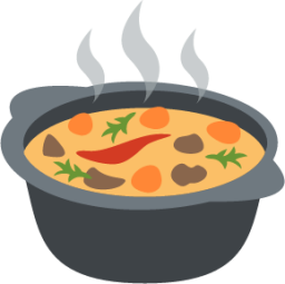 pot of food emoji