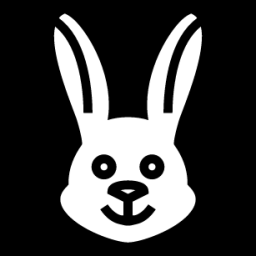 rabbit head icon