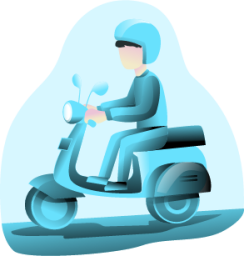 Scooter illustration