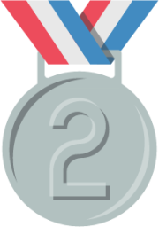 second place medal emoji