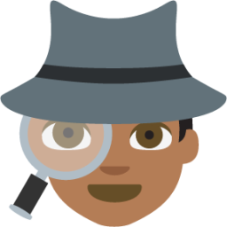 sleuth or spy tone 4 emoji