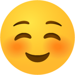 Smiling face emoji emoji