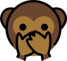 speak-no-evil monkey emoji