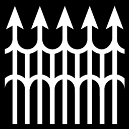 spiked fence icon