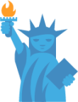 statue of liberty emoji