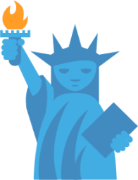 statue of liberty emoji