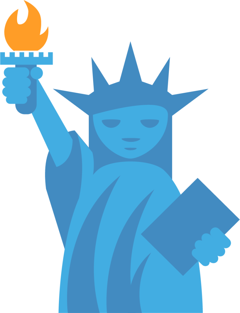 statue of liberty emoji