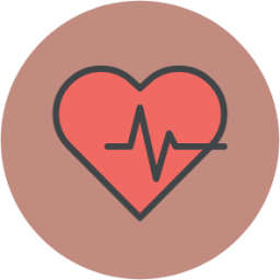 symbol heart rate icon