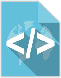 text html icon