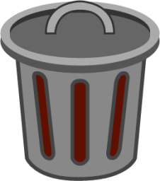 trash full icon