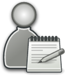 user student grey icon