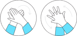 Washing hands illustration