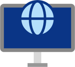 world wide web www internet display icon