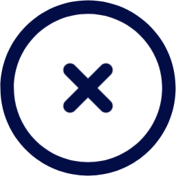 x circle icon