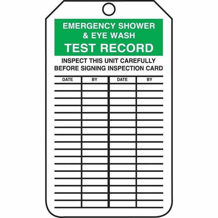 Printable Eyewash Station Inspection Checklist