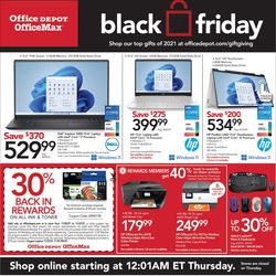 Office DEPOT BLACK FRIDAY 2021