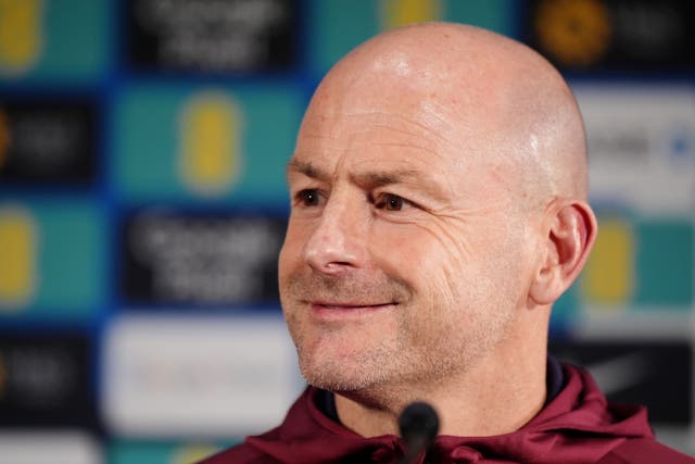 Lee Carsley says he did not formally apply for the England manager’s job (Bradley Collyer/PA).