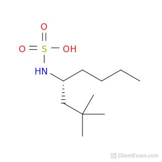 N-[(4R)-2,2-dimethyloctan-4-yl]sulfamic acid Structure - C10H23NO3S ...