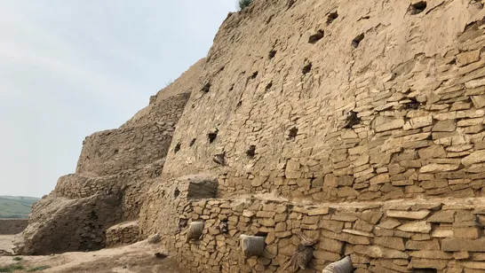 Les ruines de Shimao.
