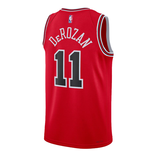 NIKE CHICAGO BULLS DEMAR DEROZAN DRI-FIT NBA SWINGMAN ICON EDITION 2022/23 JERSEY 'RED'