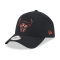 NEW ERA CHICAGO BULLS FOIL PACK A-FRAME TRUCKER CAP 'BLACK'