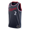 NIKE KAWHI LEONARD LA CLIPPERS 2024/25 SWINGMAN ICON EDITION DRI-FIT NBA JERSEY 'NAVY BLUE'