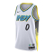 NIKE TYRESE HALIBURTON INDIANA PACERS 2024/25 CITY EDITION DRI-FIT NBA SWINGMAN JERSEY 'WHITE'