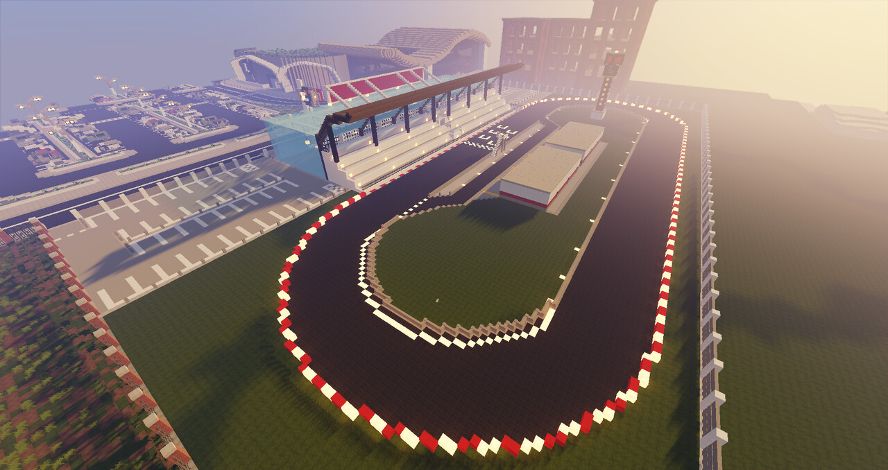 Minecraft Race Track