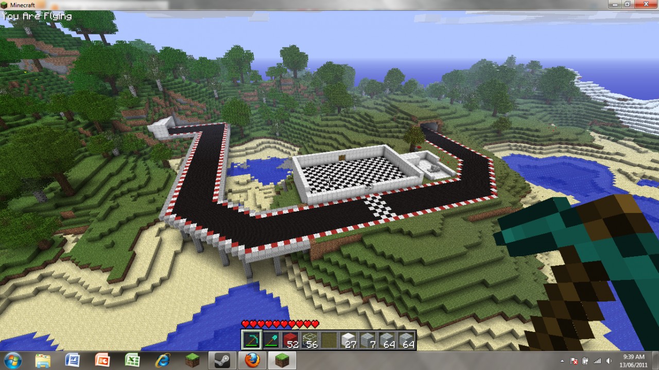 Minecraft Race Track