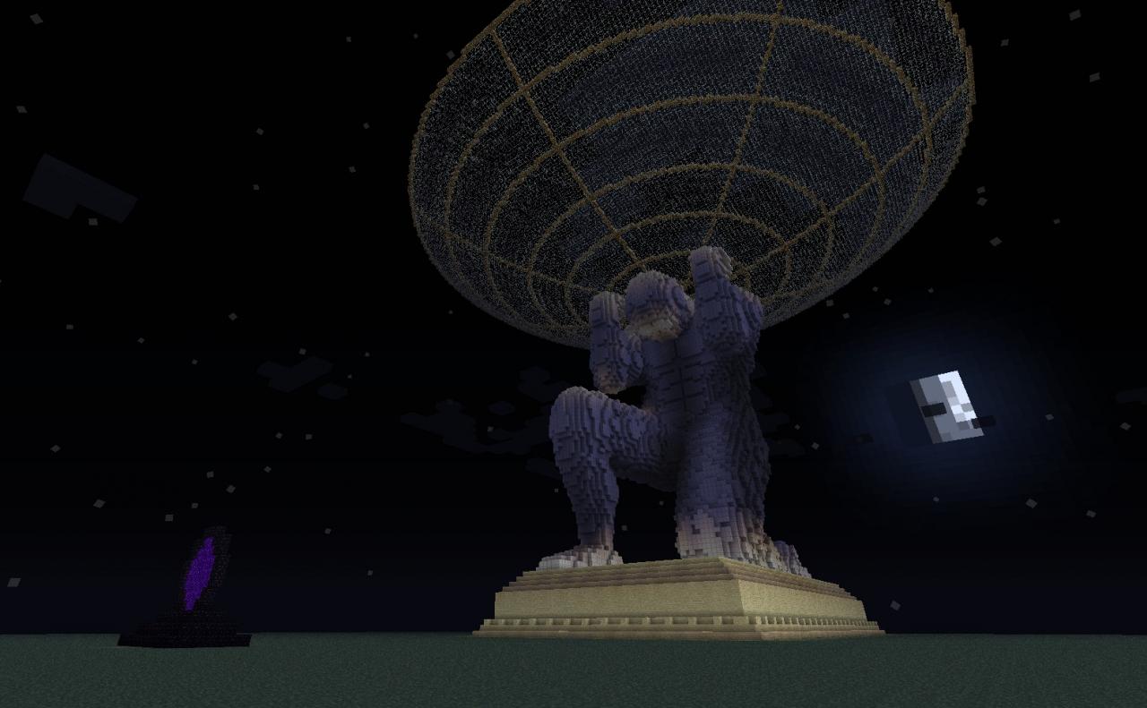 Atlas Statue Minecraft Map - vrogue.co