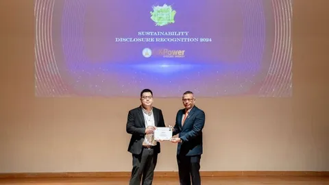 CKPower รับประกาศเกียรติคุณ Sustainability Disclosure Recognition 