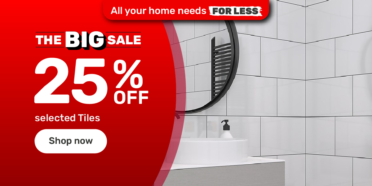 25% Off Selected Tiles