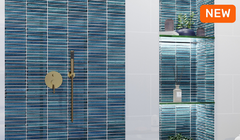 Mosaic Tiles in shower room