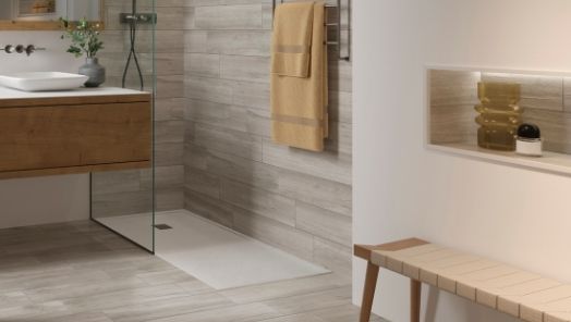 Floor & Wall Tiles in a bathroom setting