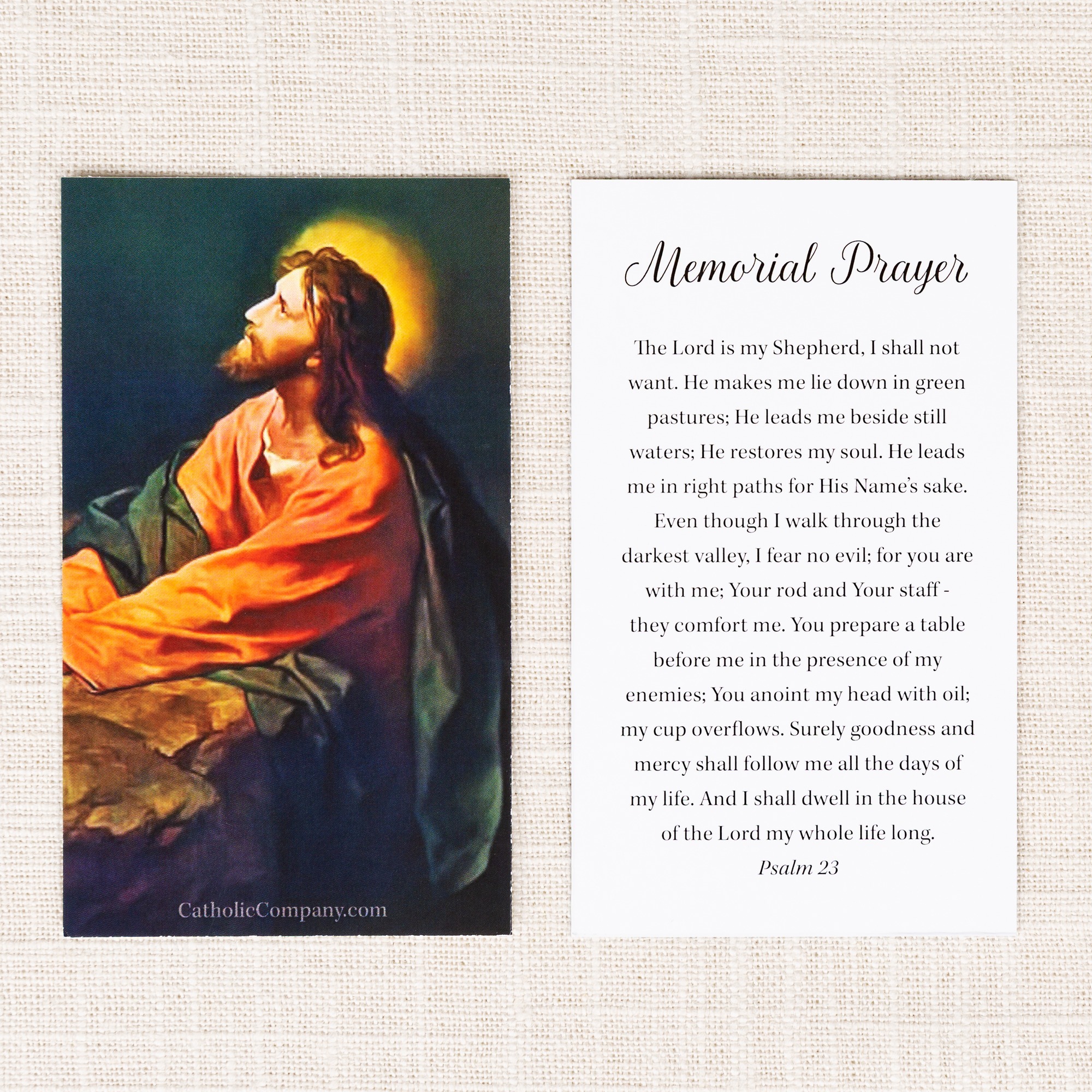 Memorial Prayer Card | The Catholic Company®